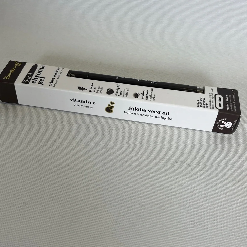 The Creme Shop 3-in-1 Chroma Gel Mocha Eyeliner Pencil